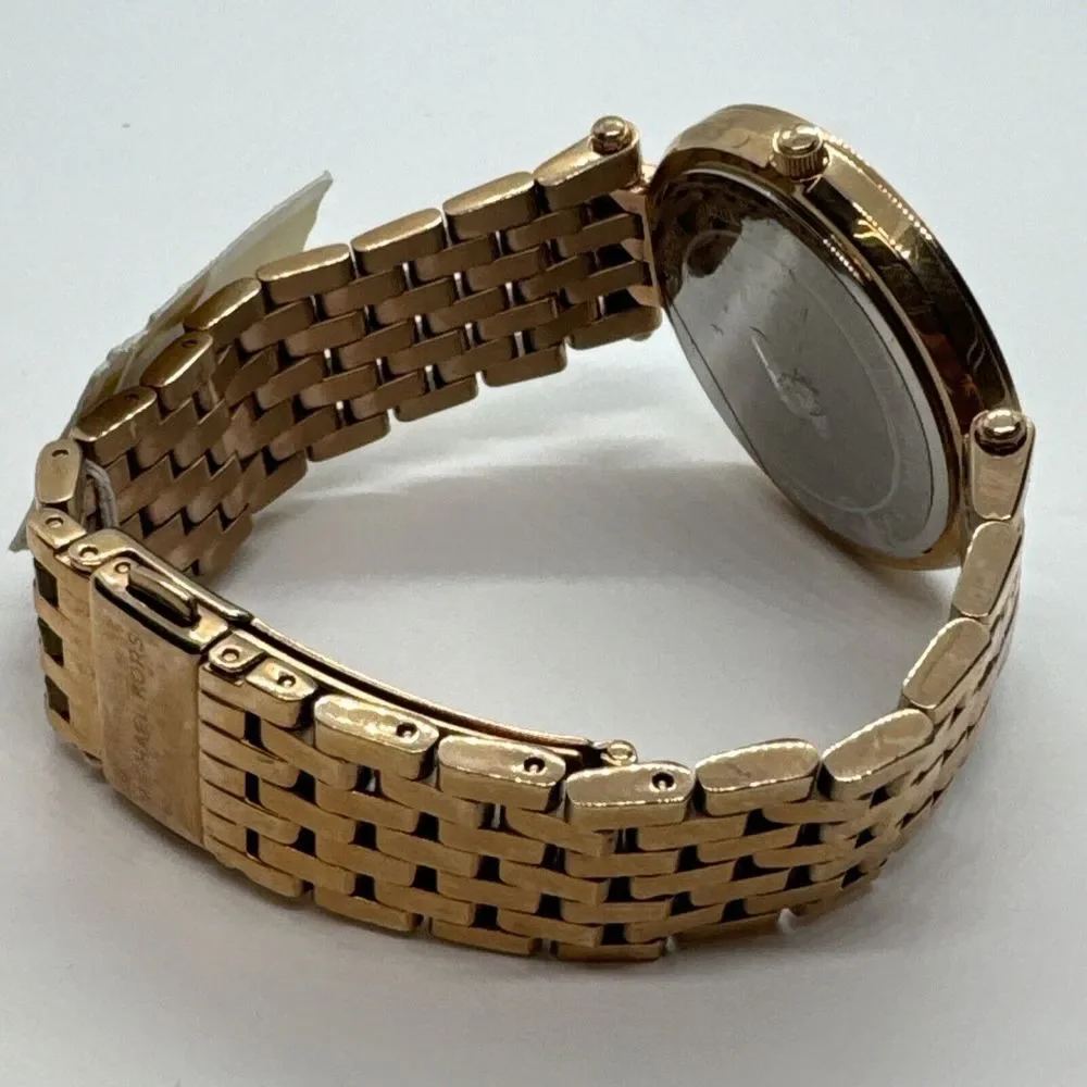 Michael Kors Darci MK3192 Women Rose Gold Analog Dial Quartz Wrist Watch JNA293